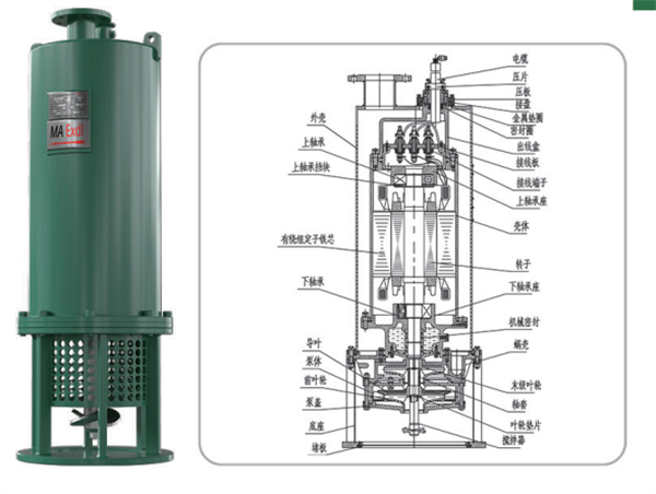 内裝(zhuāng)式攪拌泵